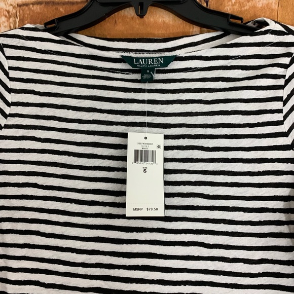 Ralph Lauren Striped Lightweight Top - Picture 7 of 8